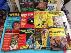 10000 pcs Amazing stories sci-fi magazines pulp mega dealer Full inventory ex-Mt