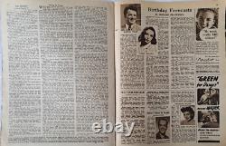 11 Picture Show and Film Pictorial Magazines 1944 1948 Hollywood Stars Mag