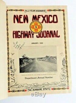 12 1930 New Mexico Highway Journal (new Mexico) Magazines Last Full Year Exc