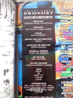 12 Ounce Prophet Street Art Graffiti Magazine Premier Issue #1 1995 with Poster