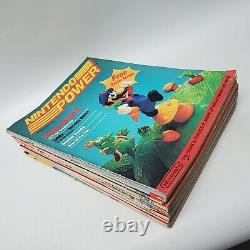 13 Nintendo Power Magazine Lot withPosters Volume 1 July/August 1988 Mario Bros 2