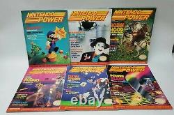 13 Nintendo Power Magazine Lot withPosters Volume 1 July/August 1988 Mario Bros 2