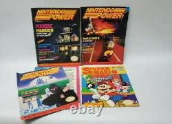 13 Nintendo Power Magazine Lot withPosters Volume 1 July/August 1988 Mario Bros 2