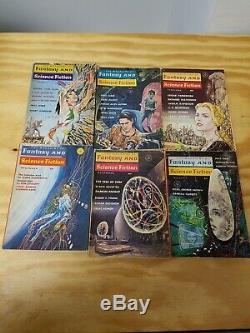 17 Analog + 27 Magazine Of Fantasy and Science Fiction Issues From 1958 to 1977