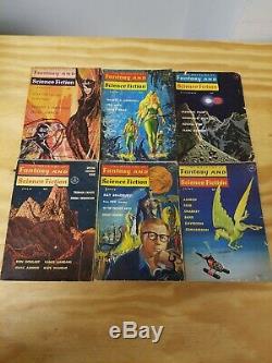 17 Analog + 27 Magazine Of Fantasy and Science Fiction Issues From 1958 to 1977