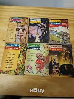 17 Analog + 27 Magazine Of Fantasy and Science Fiction Issues From 1958 to 1977