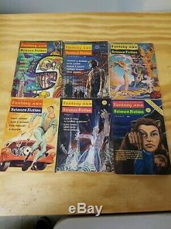 17 Analog + 27 Magazine Of Fantasy and Science Fiction Issues From 1958 to 1977