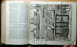 1750 Universal Magazine 2 Vols in 1 ENGRAVINGS Alexandria Lighthouse RARE Book