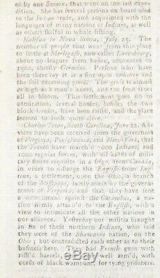 1753 GENTLEMAN'S MAGAZINE August JEWS BILL ANTI-SEMITISM COLUMBIA UNIVERSITY