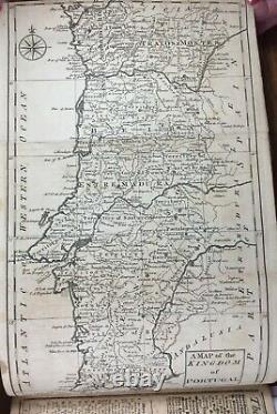 1762 GENTLEMAN'S MAGAZINE Orig. With MAPS OF JAMAICA HAVANA GIBRALTAR PORTUGAL