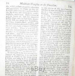 1766 London Magazine Stamp Act Revolutionary War Taxation Without Representation