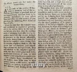 1768 Gentleman's Magazine Stamp Act Benjamin Franklin John Hancock Armadillo