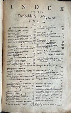 1770 Freeholder's Magazine First Original Engraving Of Boston Massacre