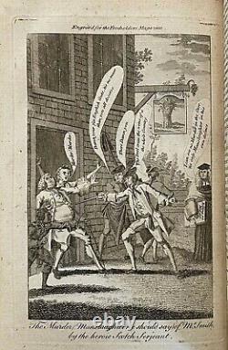 1770 Freeholder's Magazine First Original Engraving Of Boston Massacre