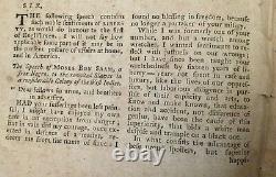 1774 LONDON MAGAZINE July BOSTON TEA PARTY REVOLUTIONARY WAR SLAVERY LIBERTY