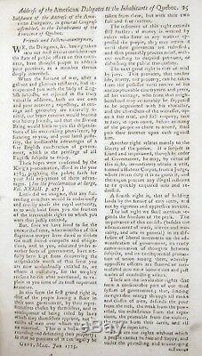 1775 GENTLEMAN'S MAGAZINE Jan/Feb AMERICA STATE OF REBELLION REVOLUTIONARY WAR