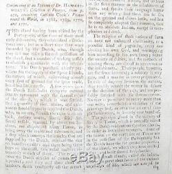 1775 TOWN & COUNTRY MAGAZINE October REVOLUTIONARY WAR JOHN HANCOCK CAPTAIN COOK