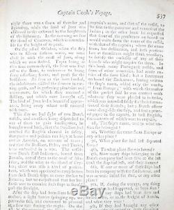 1775 TOWN & COUNTRY MAGAZINE October REVOLUTIONARY WAR JOHN HANCOCK CAPTAIN COOK