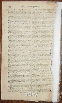 1775 TOWN & COUNTRY MAGAZINE October REVOLUTIONARY WAR JOHN HANCOCK CAPTAIN COOK