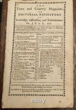 1776 TOWN & COUNTRY MAGAZINE July DON'T TREAD ON ME FLAG BOSTON HARBOR Rev. War