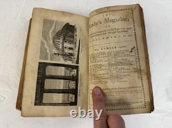 1787 LADY'S MAGAZINE Book Antique January London Captain Cook's Voyage Color
