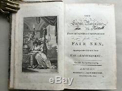 1789 Lady's Magazine Robinson Fashion Topography Plates French Revolution Year