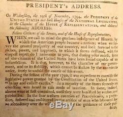 1794 New York Magazine George Washington Benjamin Franklin Constitution Plates