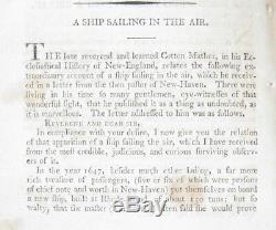 1797 American Universal Magazine Ghost Ship New Haven Slavery Voyage Australia