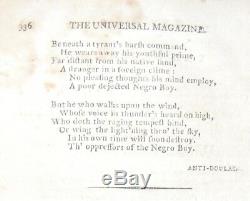 1797 American Universal Magazine Ghost Ship New Haven Slavery Voyage Australia