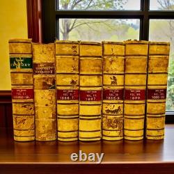 1800s Antique The Century Illustrated Monthly Magazine (7 Bound Volumes) Library 1800s Antique The Century Illustrated Monthly Magazine (7 Bound Volumes) Library