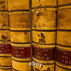 1800s Antique The Century Illustrated Monthly Magazine (7 Bound Volumes) Library