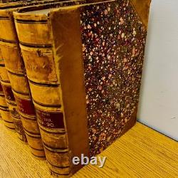 1800s Antique The Century Illustrated Monthly Magazine (7 Bound Volumes) Library