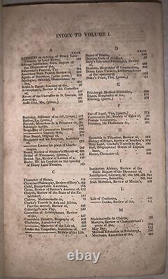1813, 1st, THE ANALECTIC MAGAZINE, VOLUME 1, JANUARY JUNE, PERIOD LEATHER