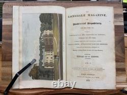 1820 1822 Lonsdale Magazine Original Volumes 1-3 J. Briggs First Edition