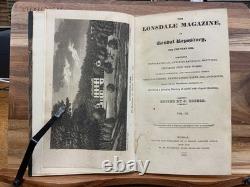 1820 1822 Lonsdale Magazine Original Volumes 1-3 J. Briggs First Edition
