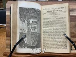 1820 1822 Lonsdale Magazine Original Volumes 1-3 J. Briggs First Edition