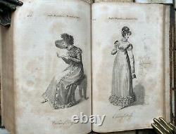 1821 Lady's Magazine Regency B & W Fashion Country Dance & Music Plates & Scores