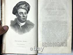 1832 New England Magazine Vol III July-dec Illustrated Natick Indians West Point