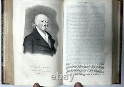 1832 New England Magazine Vol III July-dec Illustrated Natick Indians West Point