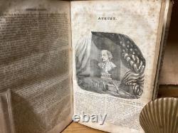 1834 1836 American Magazine Useful & Entertaining 1st Edition Volumes I & II