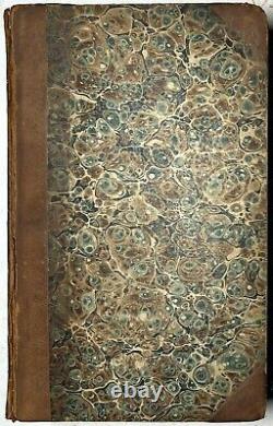 1834 New England Magazine Vol VI Jan-june Labrador Newfoundland Black Hawk Rare