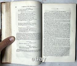 1834 New England Magazine Vol VI Jan-june Labrador Newfoundland Black Hawk Rare