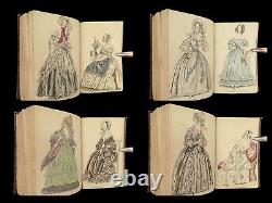 1838 FASHION 1ed Ladies Magazine Costume Dress Color Illustrated Queen Victoria