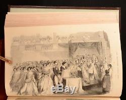 1844-1883 4vol Illustrated London News with The Graphic the Penny Magazine
