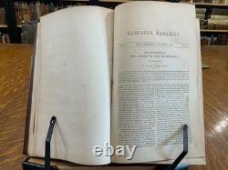 1849 Edgar Allan Poe 1st Edition of Bells Union Magazine (Sartain) Volumes 4 & 5