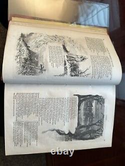 1851 HARPER'S Magazine Volume III 1st Print Mention of Melville's Moby Dick