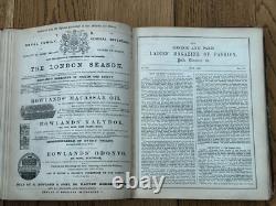 1858-61 The London & Paris Ladies' Magazine of FASHION hand coloured plates