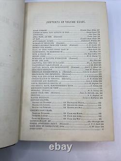 1866-1867 Harpers New Monthly Magazine XXXIV Vol. 34 Dec-May Mark Twain L2,4