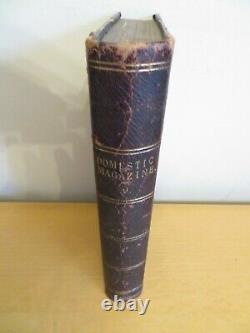 1870 ENGLISHWOMANS DOMESTIC MAGAZINE BEETON VOLUME IX 9 colour plates fashion