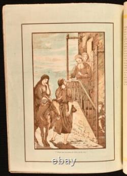 1882 The Day of Rest an Illuminated Magazine Christmas First Edition Very Sca